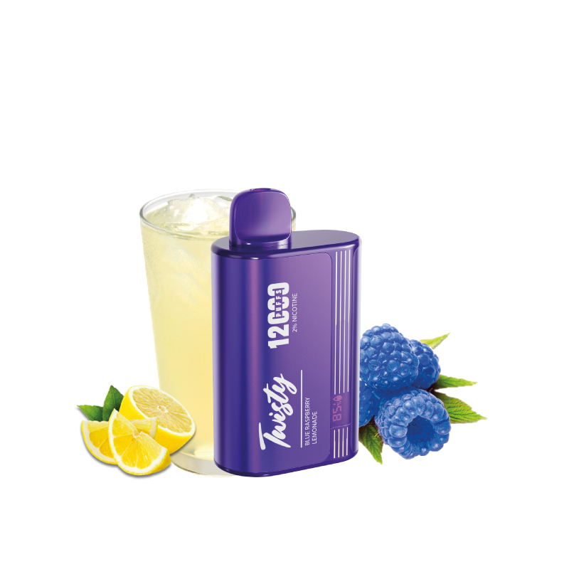Twisty Blue Raspberry Lemonade 12000 puffs